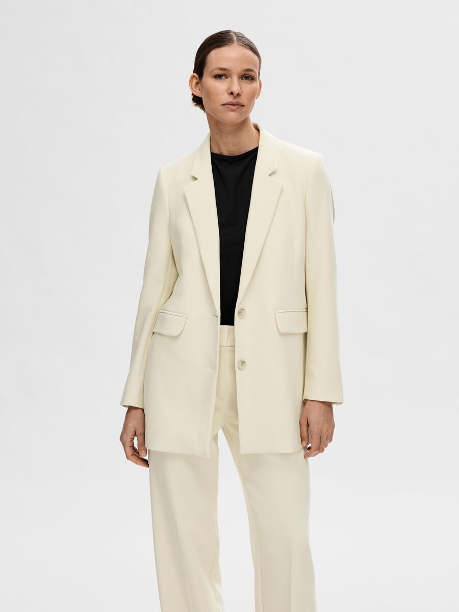 Selected VISKOSEMIX RELAXED BLAZER, Birch, highres - 16093263_Birch_003.jpg