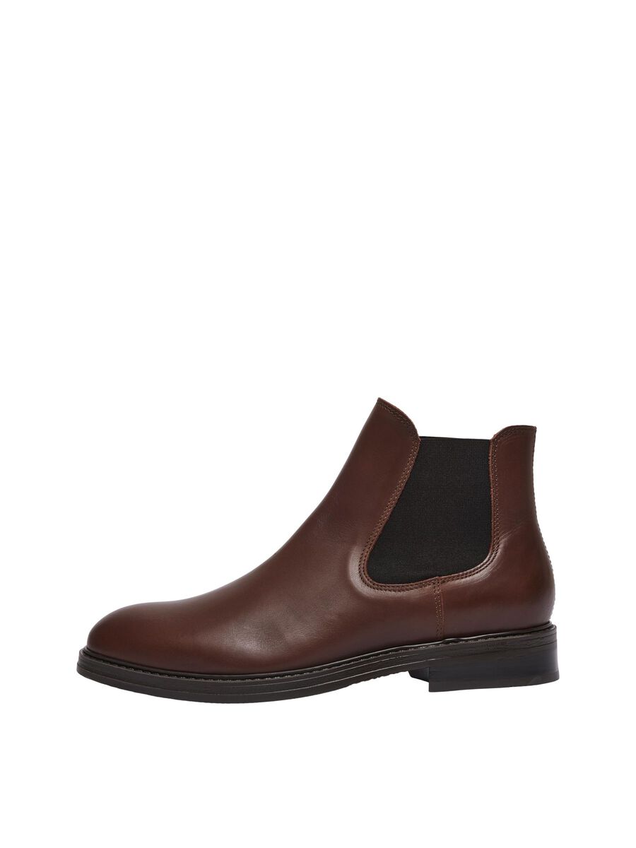 Selected LEDER CHELSEA BOOTS, Demitasse, highres - 16081455_Demitasse_001.jpg