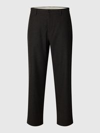 WOOL BLEND LOOSE-FIT TROUSERS, Delicioso, highres