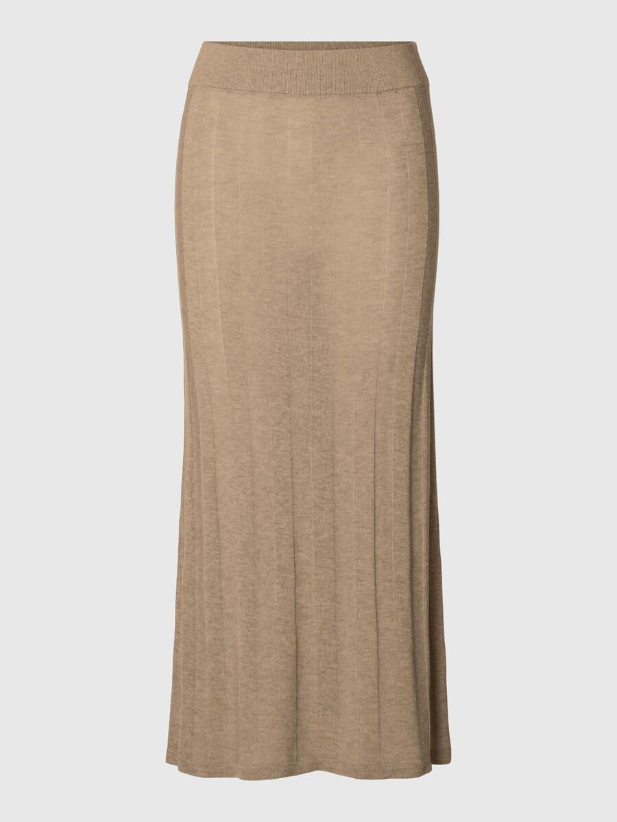 Selected KNITTED MIDI SKIRT, Humus, highres - 16093750_Humus_1112765_001.jpg
