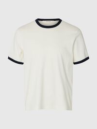 T-SHIRT, Egret, highres