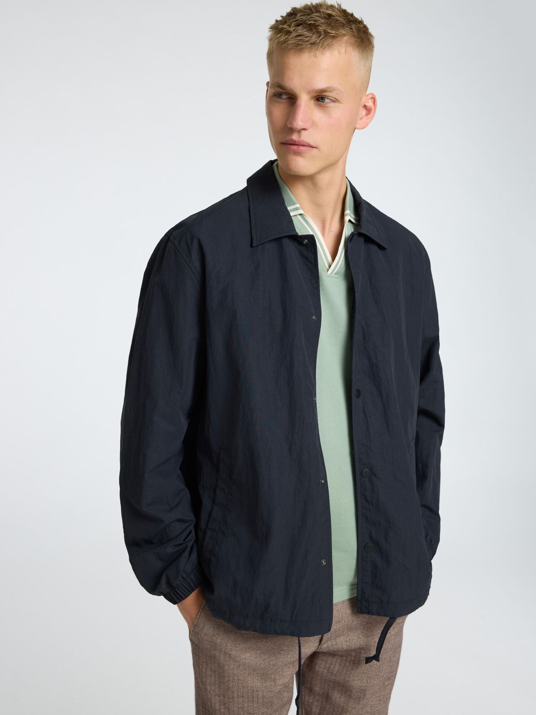 SHORT SLEEVED POLO SHIRT, Iceberg Green, highres