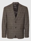 Selected CHECKED WOOL BLEND  BLAZER, Brownie, highres - 16094332_Brownie_1115790_001.jpg