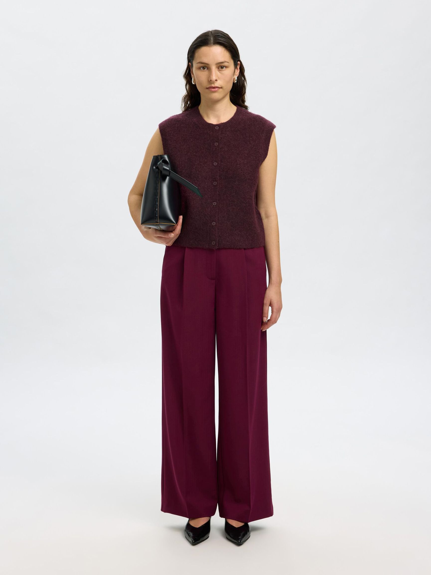 GILET A MAGLIA, Fig, highres