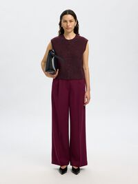 GILET A MAGLIA, Fig, highres