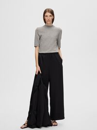 TOP Z DZIANINY, Medium Grey Melange, highres