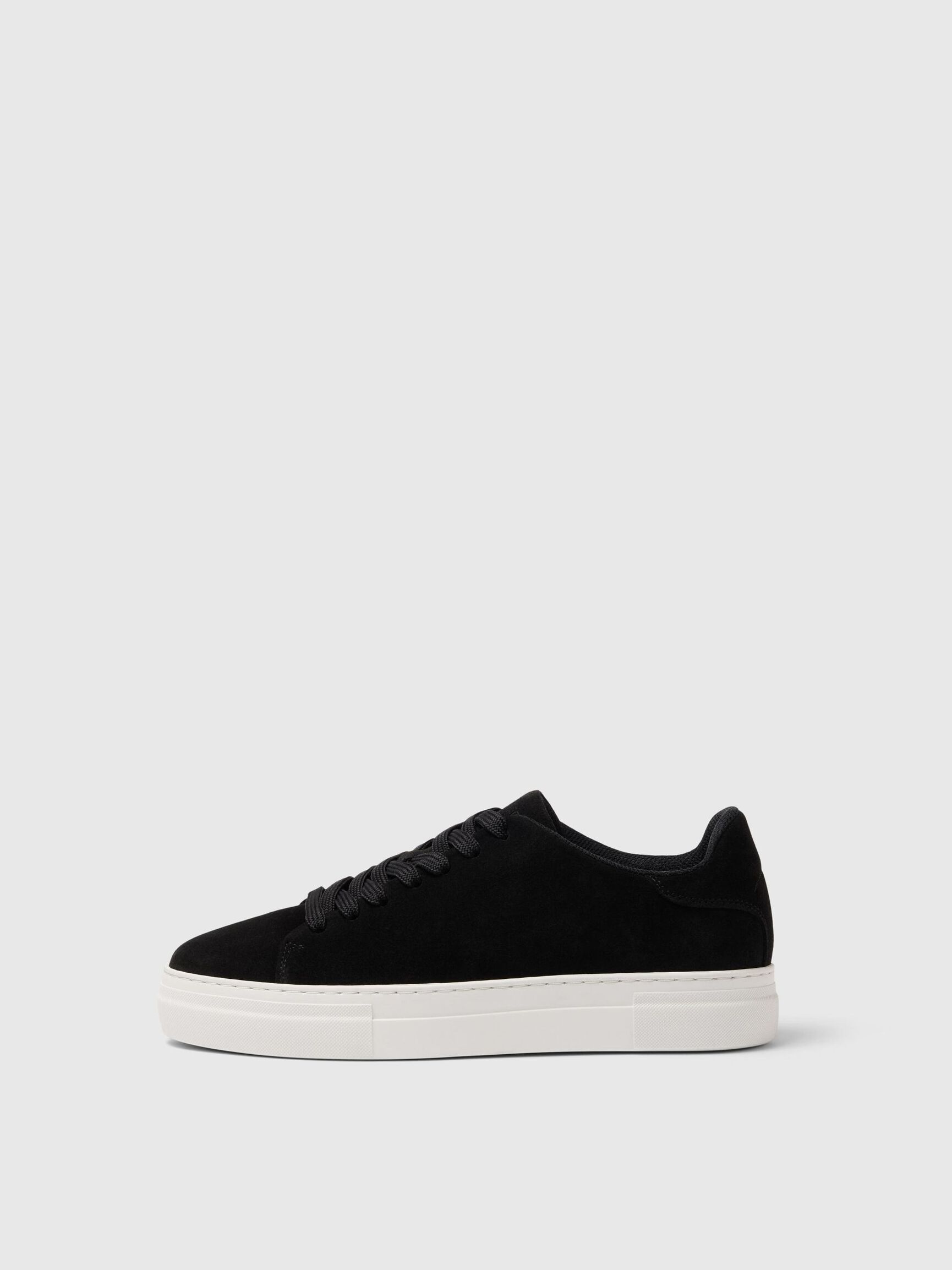 CHUNKY SUEDE  TRAINERS, Black, highres