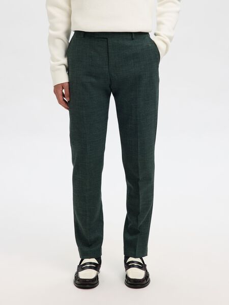 Selected COUPE SLIM PANTALON DE COSTUME, Dark Green, highres - 16087871_DarkGreen_003.jpg