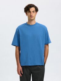 LOOSE FIT T-SHIRT, Federal Blue, highres