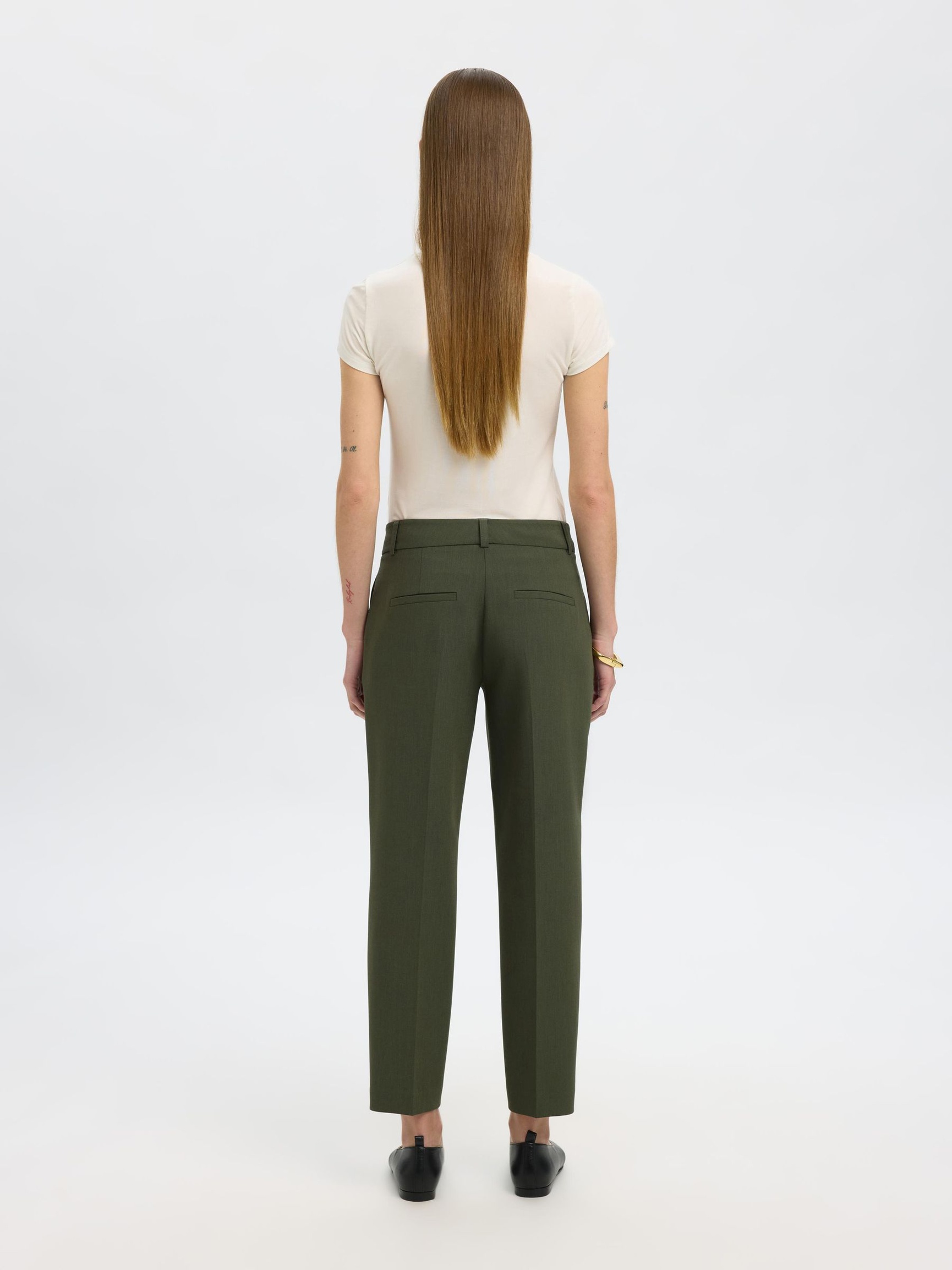 LARGO CROPPED PANTALONES, Deep Depths, highres