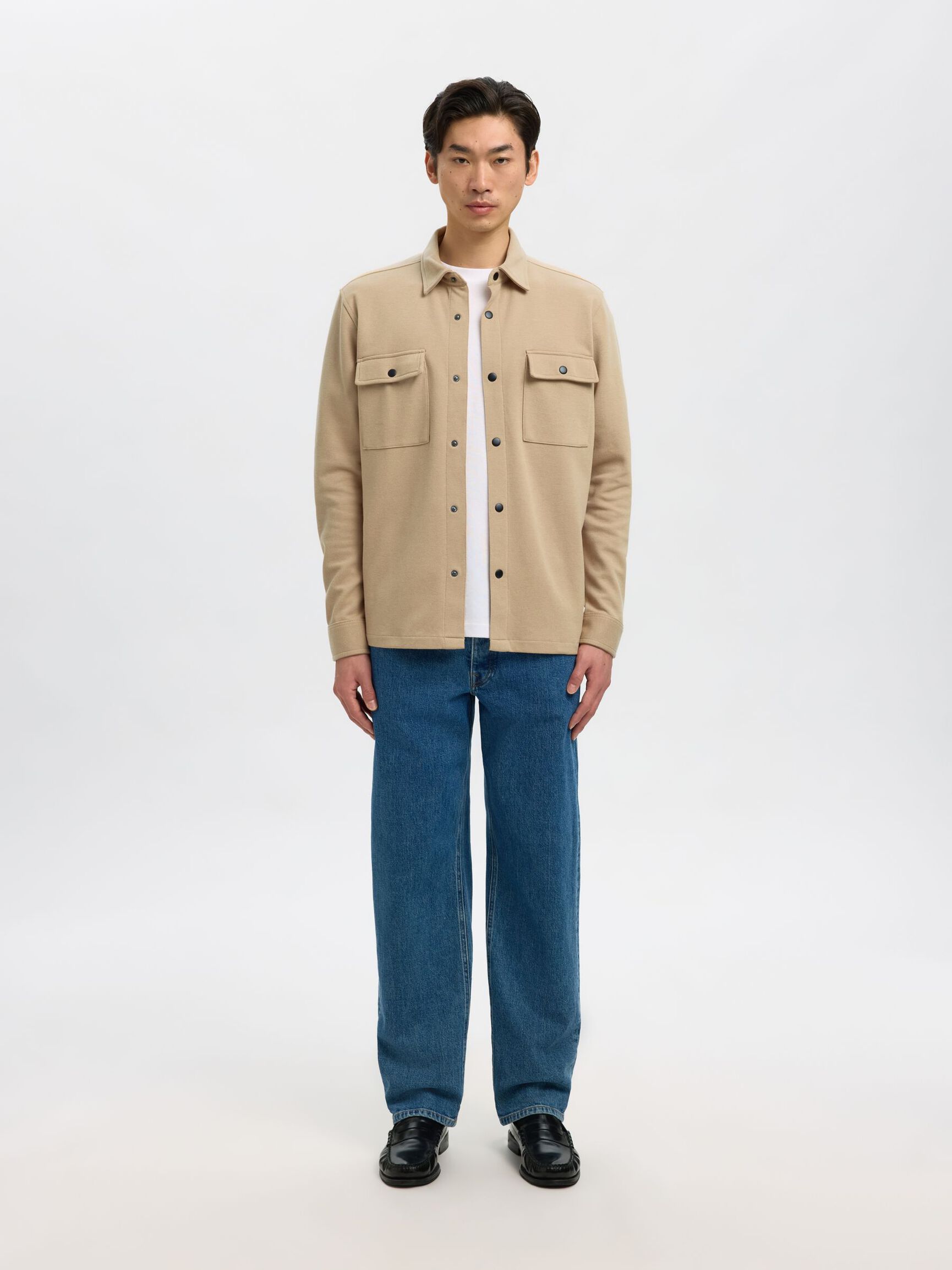 CLASSIC OVERSHIRT, Incense, highres