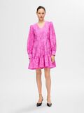 Selected LANGE MOUWEN GEBLOEMD MINI JURK, Phlox Pink, highres - 16094189_PhloxPink_005.jpg