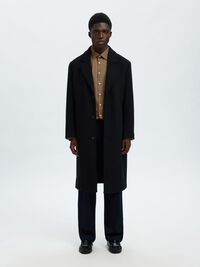 SLIM FIT STRETCH SHIRT, Chocolate Chip, highres