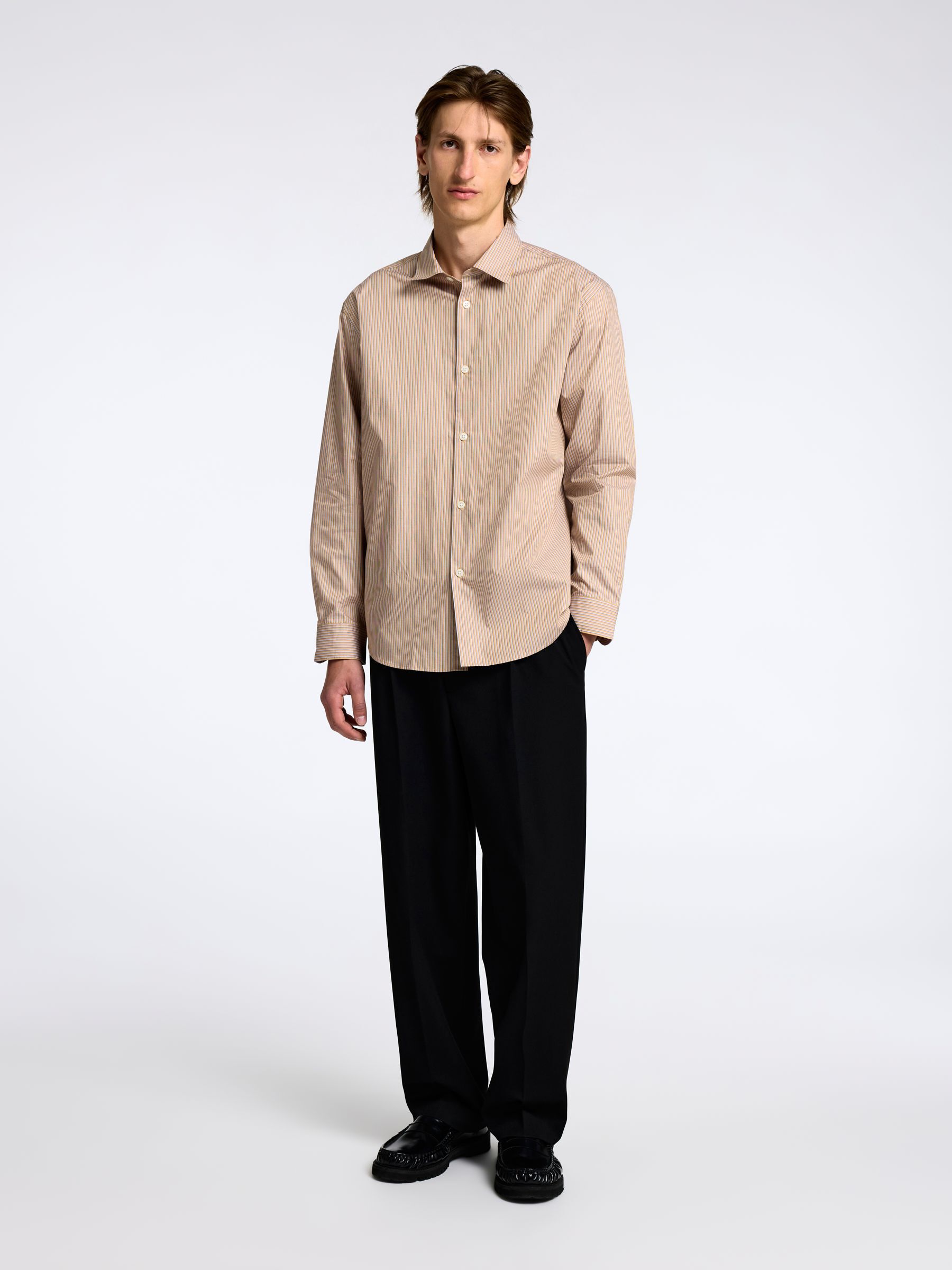 OVERSIZED SHIRT, Kelp, highres