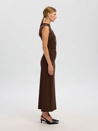 DRAPIERTES MAXIKLEID, Demitasse, highres