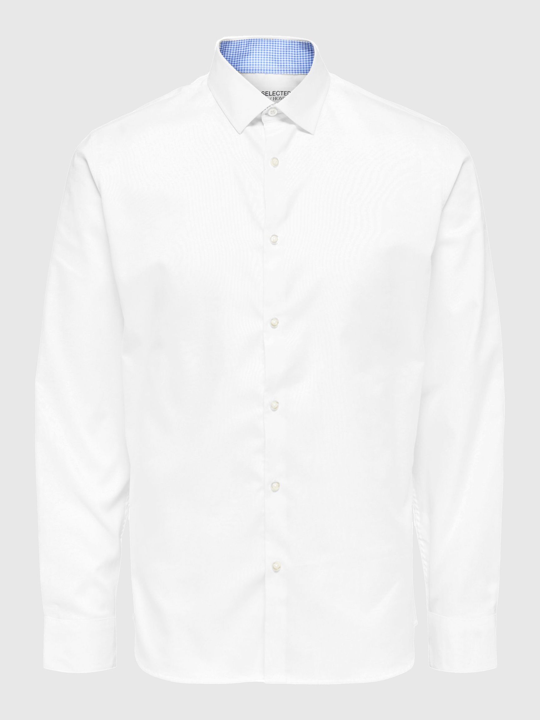 SLIM FIT SHIRT, Bright White, highres