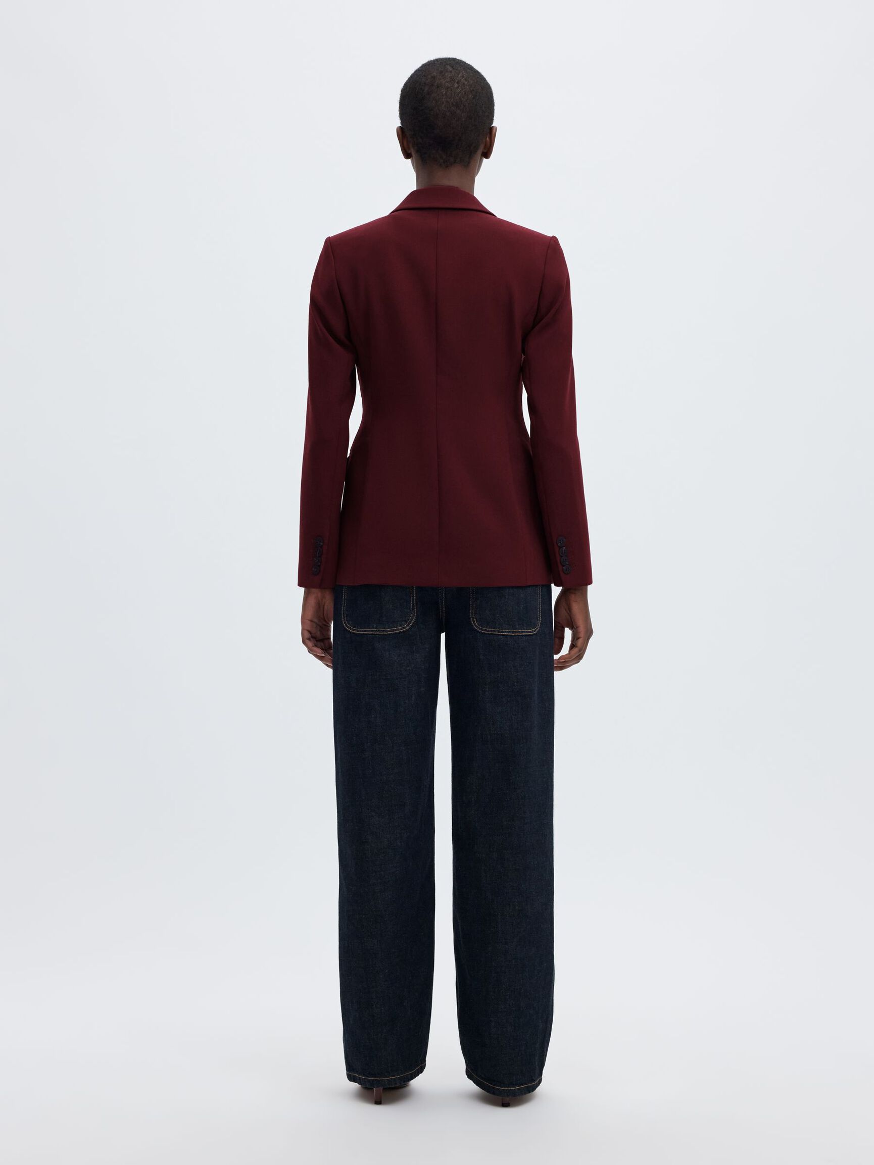CLASSIC FIT BLAZER, Tawny Port, highres