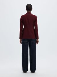 CLASSIC FIT BLAZER, Tawny Port, highres