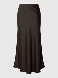 SATIN MIDI SKIRT, Delicioso, highres