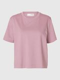 Selected BOXY T-SHIRT, Bleached Mauve, highres - 16087919_BleachedMauve_001.jpg