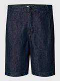 Selected LOOSE FIT JEANSSHORTS, Dark Blue Denim, highres - 16099115_DarkBlueDenim_001.jpg