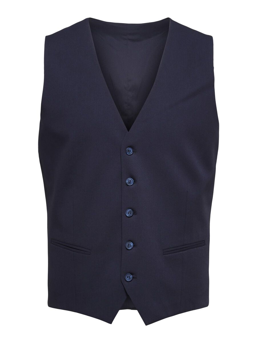 Selected VISKOSEMIX SLIM FIT WESTE, Navy Blazer, highres - 16089406_NavyBlazer_001.jpg
