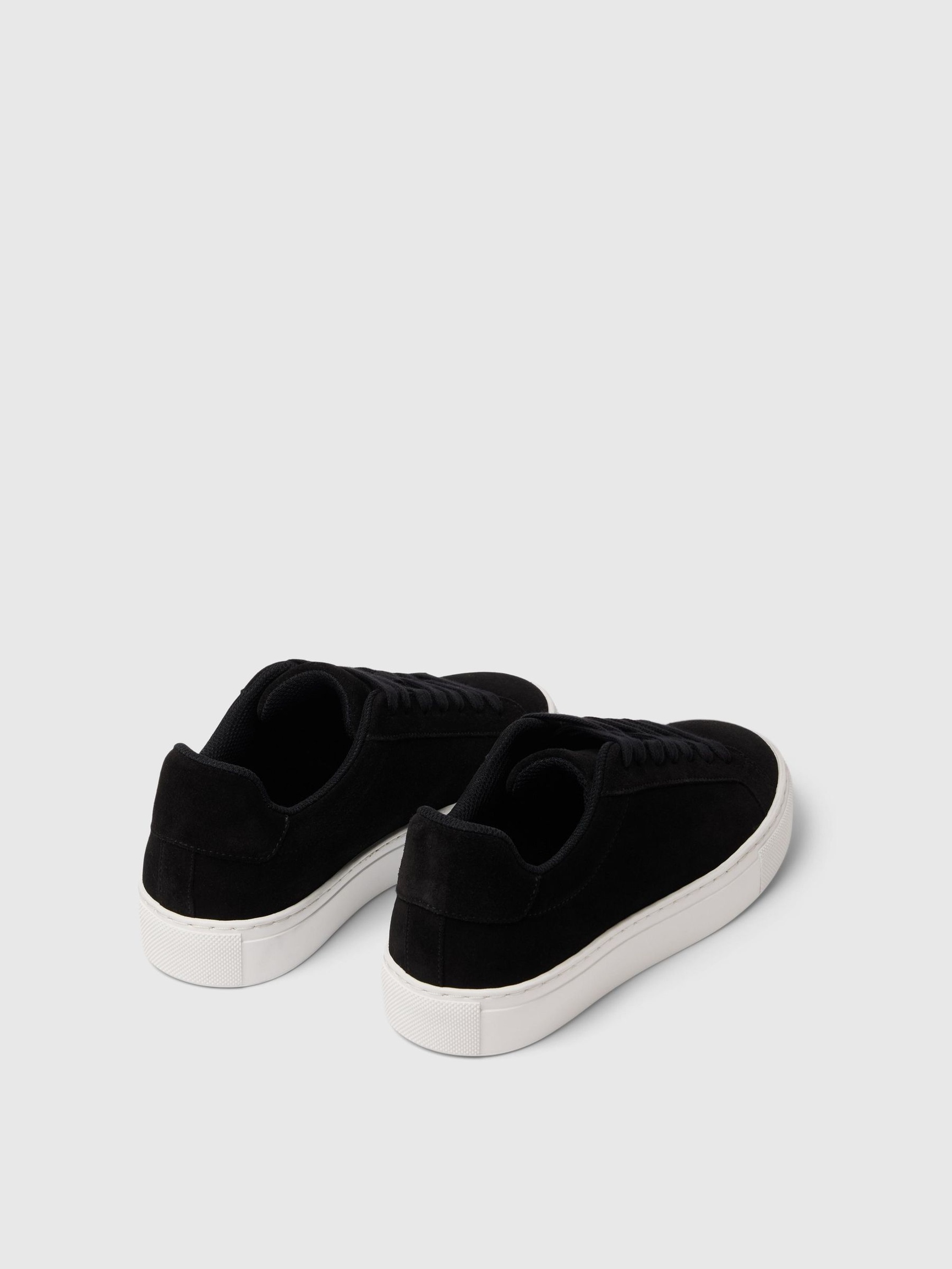 SUEDE TRAINERS, Black, highres