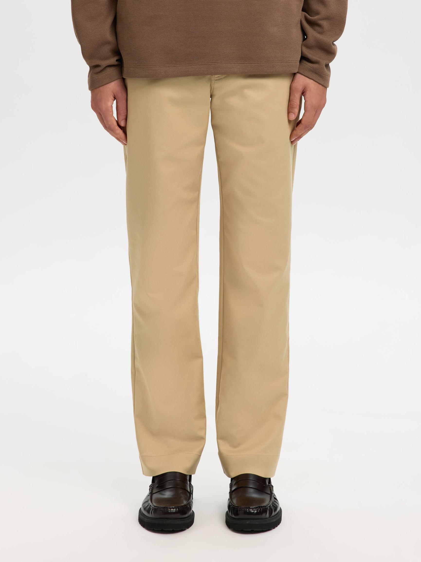 STRAIGHT FIT CHINOS, Incense, highres