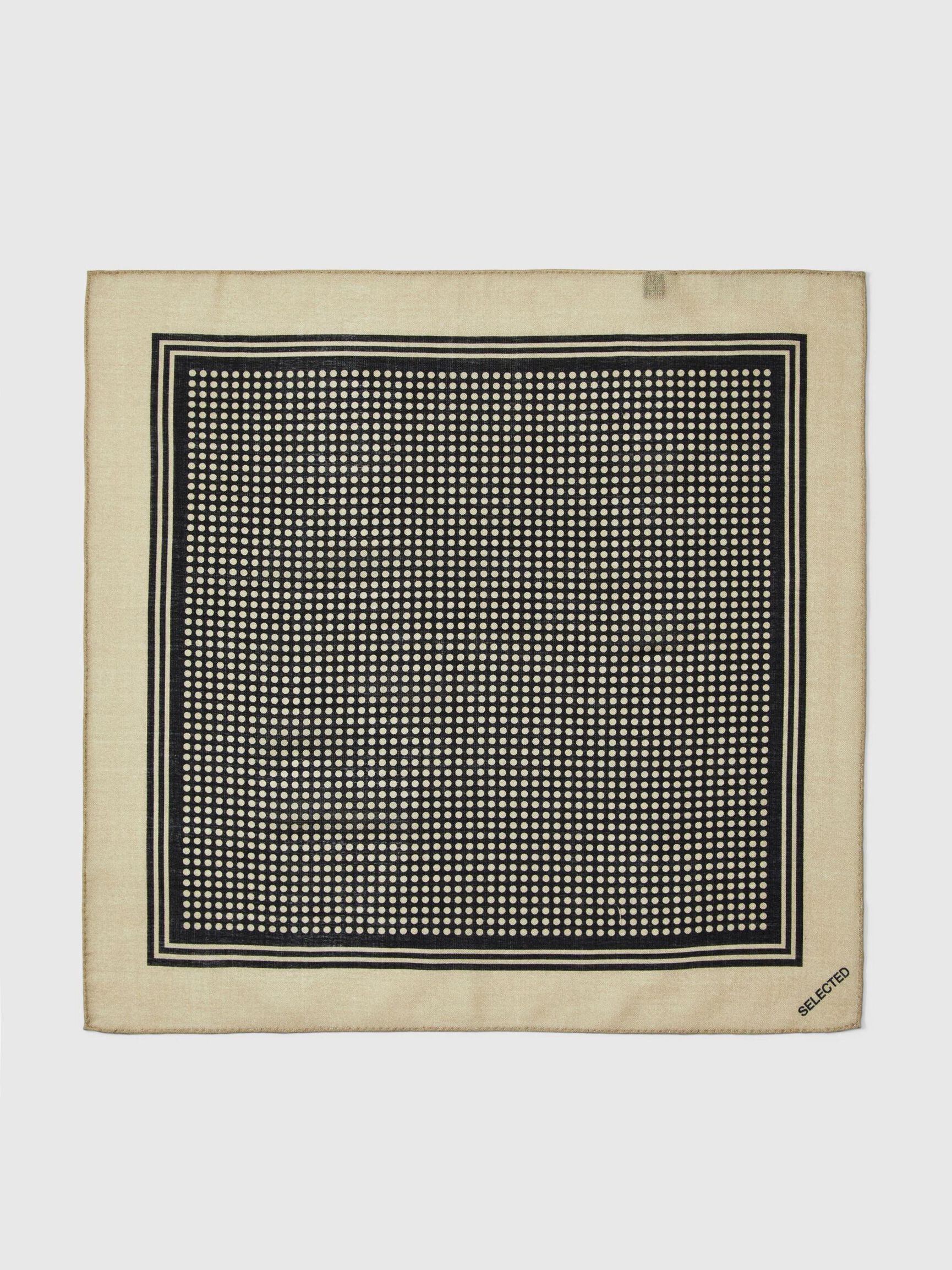 100% WOOL SCARF, Slate Green, highres