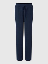 VISCOSE BLEND TROUSERS, Dark Sapphire, highres