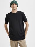 Selected REGULAR T-SHIRT, Black, highres - 16087842_Black_008.jpg