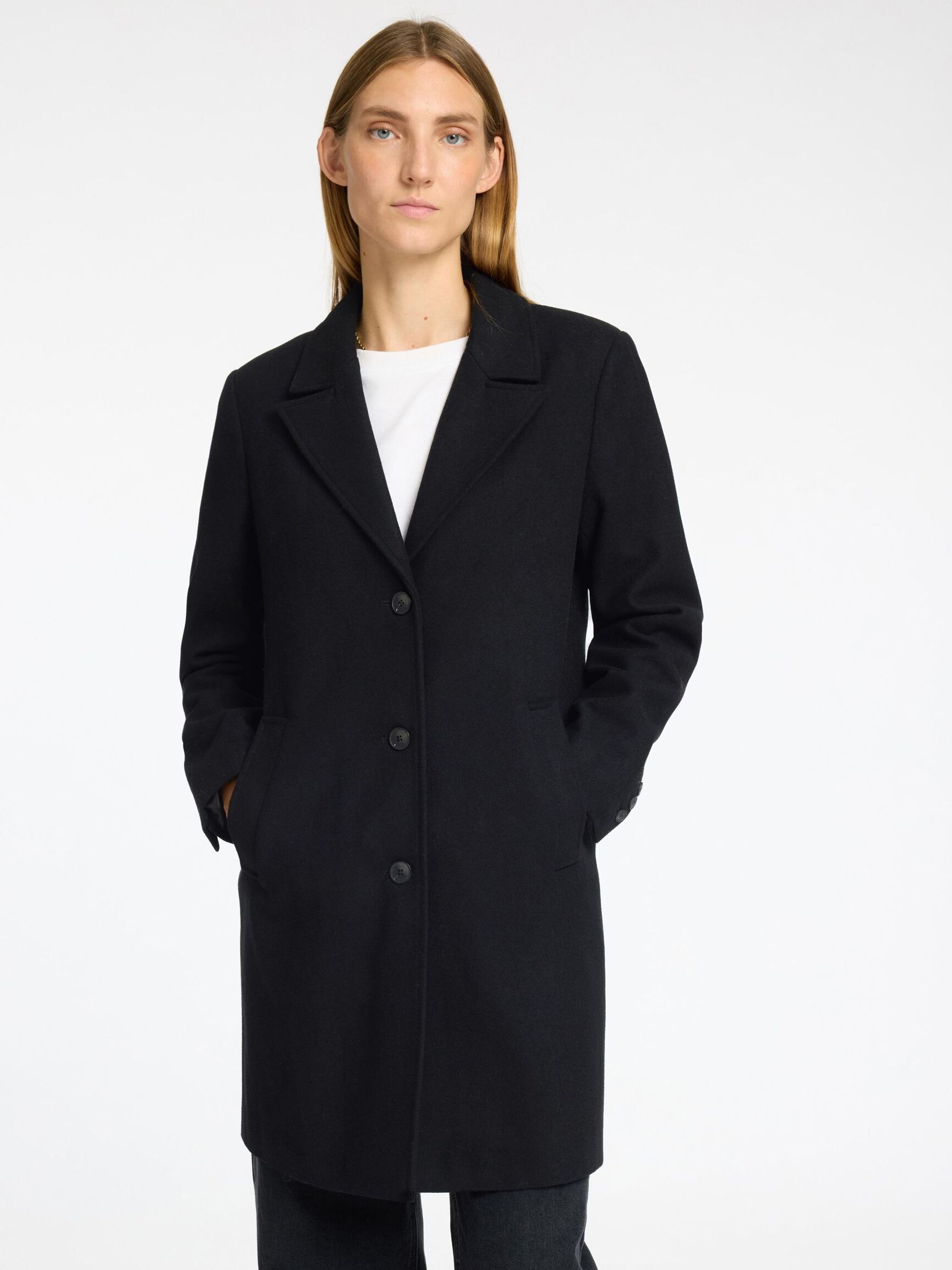 ULDBLANDING FRAKKE, Black, highres