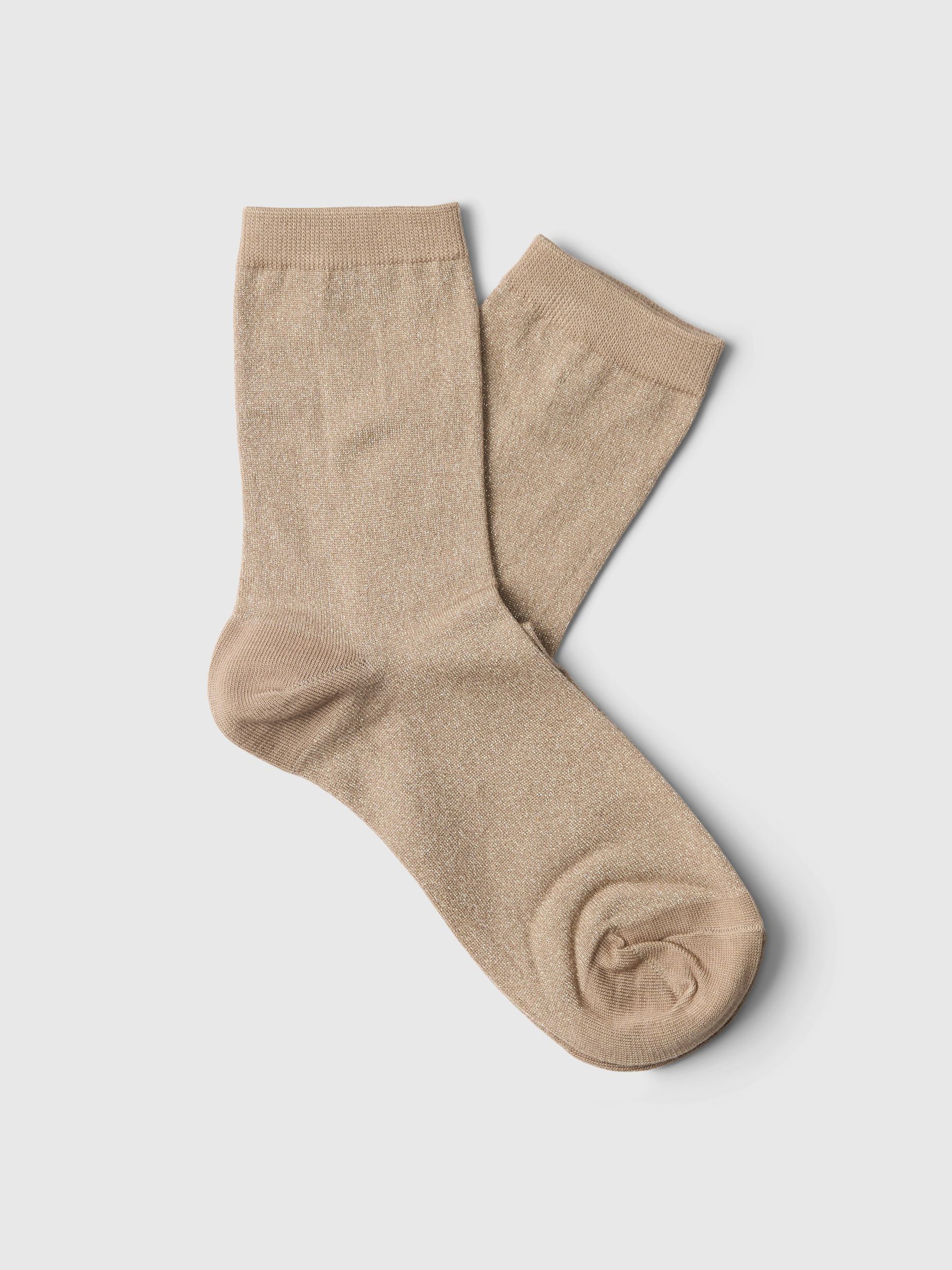 KNITTED GLITTER SOCKS, Pure Cashmere, highres