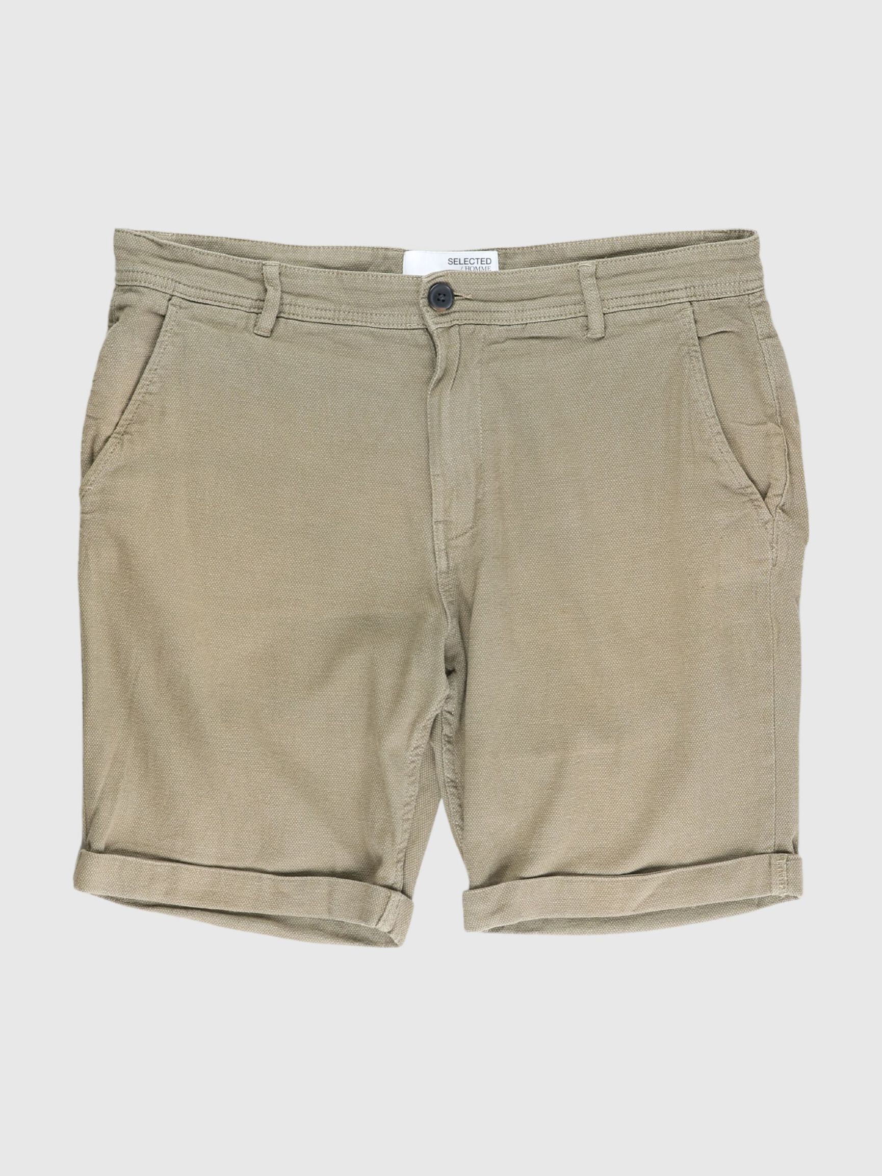 COTTON FLEX SHORTS, Iceberg Green, highres
