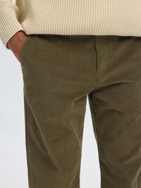 196 STRAIGHT FIT TROUSERS, Forest Night, highres