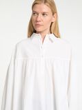 Selected 100% COTTON LONG SLEEVED BLOUSE, Bright White, highres - 16098406_BrightWhite_006.jpg
