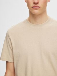 REGULAR FIT T-SHIRT, Fog, highres