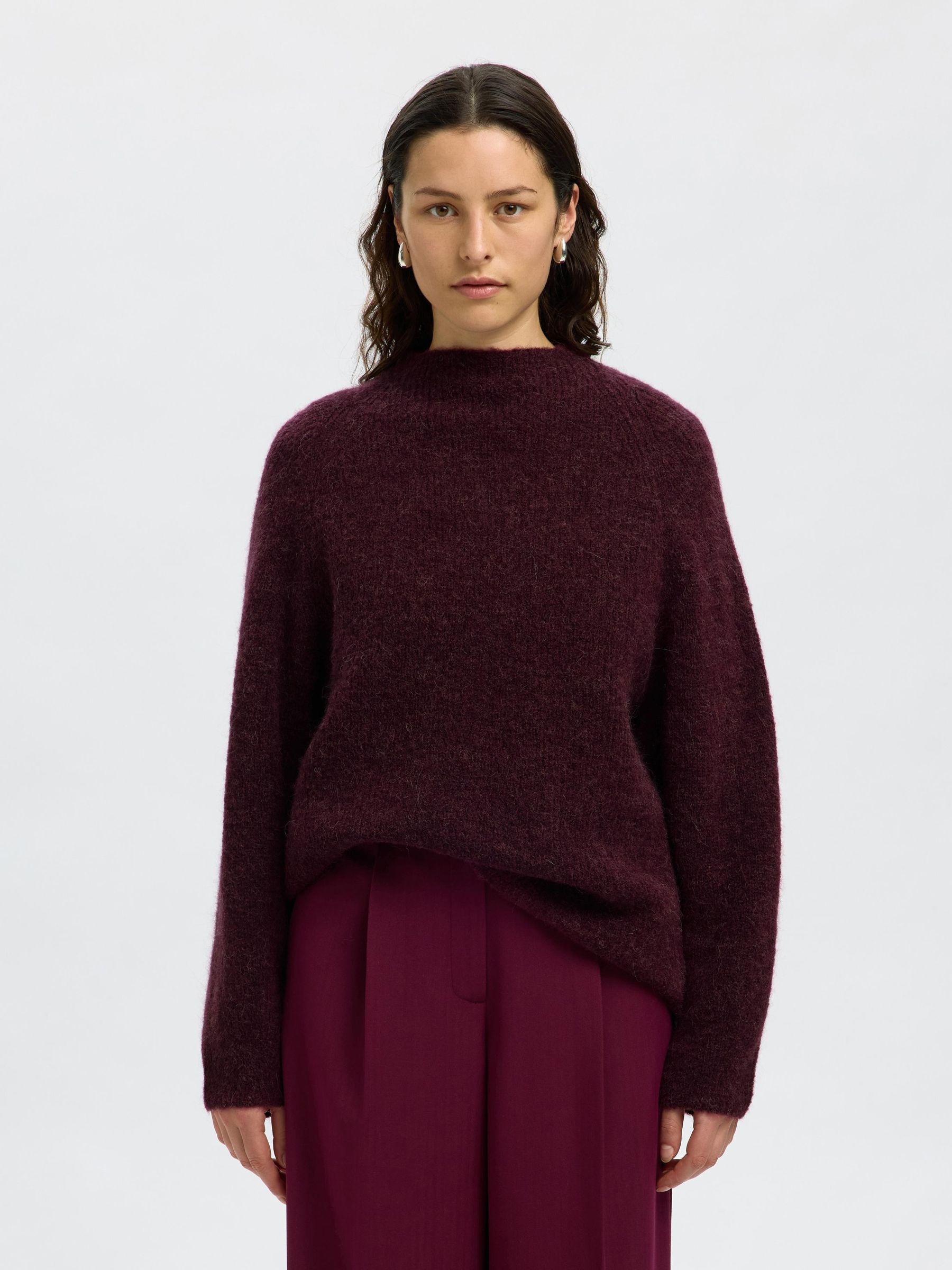 WOOL BLEND PULLOVER, Fig, highres