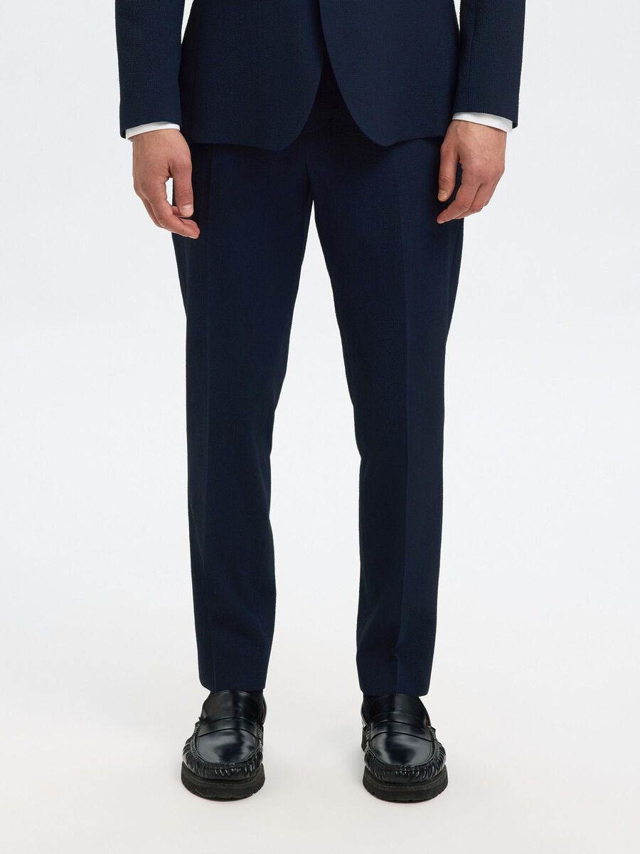 Selected SLIM FIT SEERSUCKER ANZUGHOSE, Dark Navy, highres - 16097092_DarkNavy_003.jpg