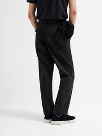 220 LOOSE FIT CHINO, Black, highres