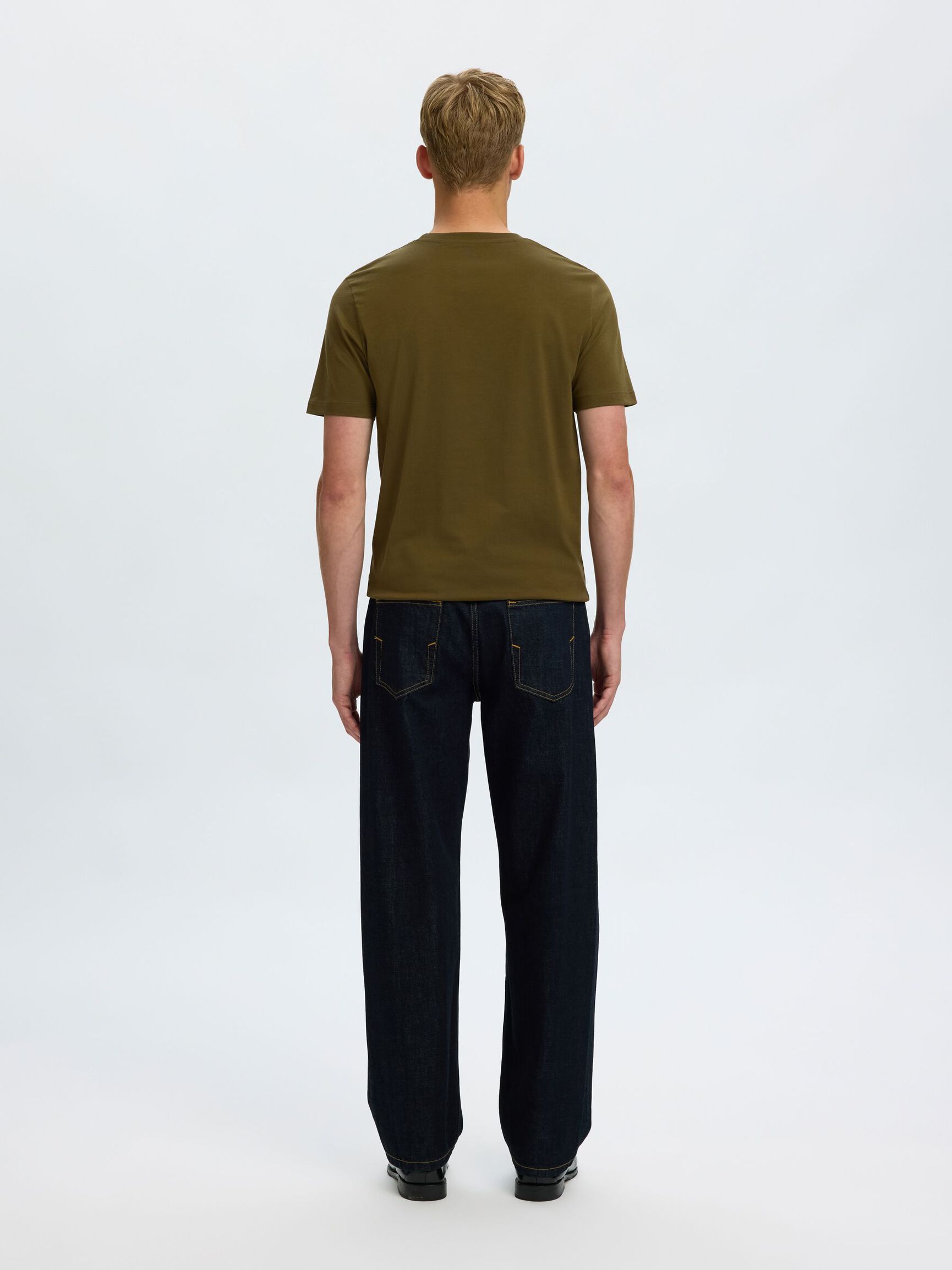 3-PACK COTTON T-SHIRT, Dark Grey Melange, highres