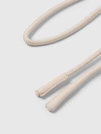 LEATHER ROBE BELT, Birch, highres