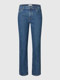 TAILLE MI-HAUTE JEAN COUPE SLIM FUSELÉE, Medium Blue Denim, highres