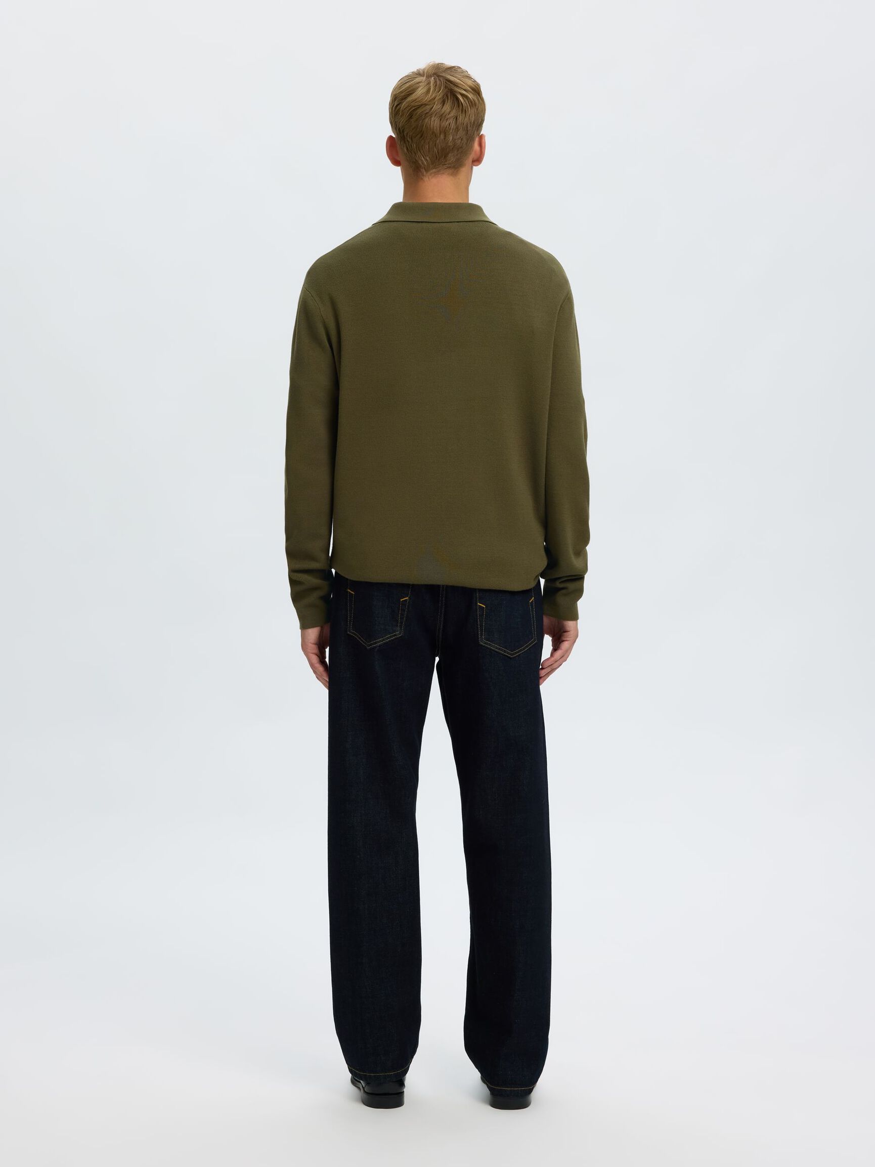 HALF ZIP PULLOVER, Kalamata, highres