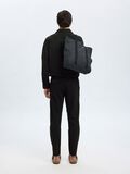 Selected SLIM FIT TAPERED FIT BROEK, Black, highres - 16099820_Black_004.jpg