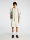Selected 100% LINEN SHORT SLEEVED SHIRT, Egret, highres - 16096908_Egret_1165917_005.jpg