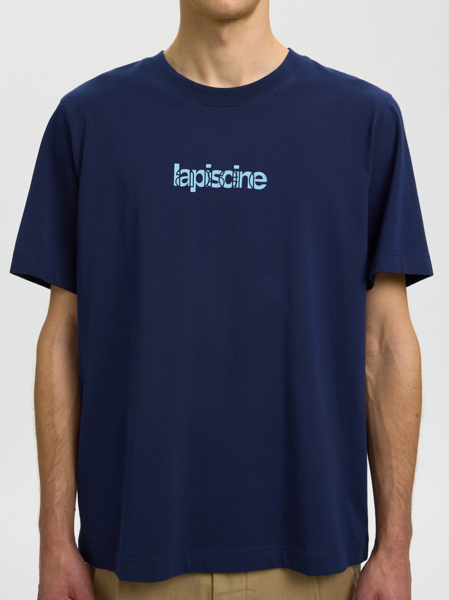 PRINTED COTTON T-SHIRT, Ocean Cavern, highres