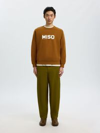 RELAXED FIT SWEATSHIRT, Monks Robe, highres