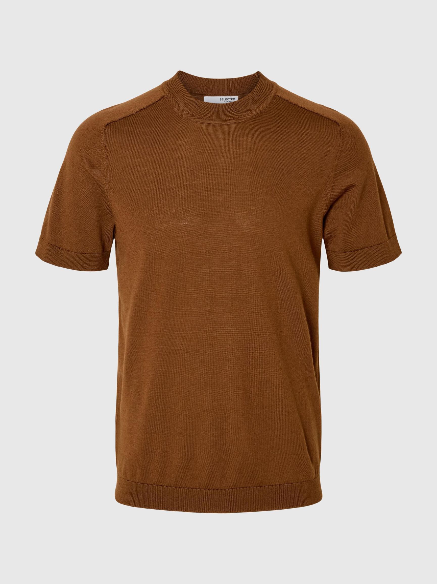 100% MERINOULL T-SHIRT, Soft Silt, highres