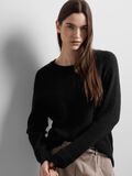 Selected LANGÄRMELIGER STRICKPULLOVER, Black, highres - 16074482_Black_008.jpg